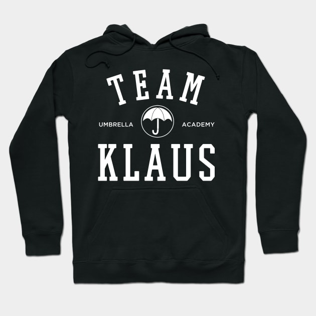 TEAM KLAUS THE UMBRELLA ACADEMY Hoodie by localfandoms